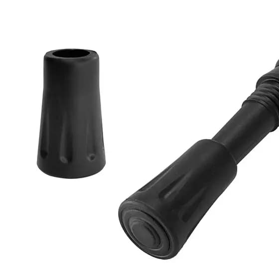 Acessórios para pólo de Trekking ao ar livre Capa de borracha antiderrapante Capa protetora para ponta do pólo Bengala c