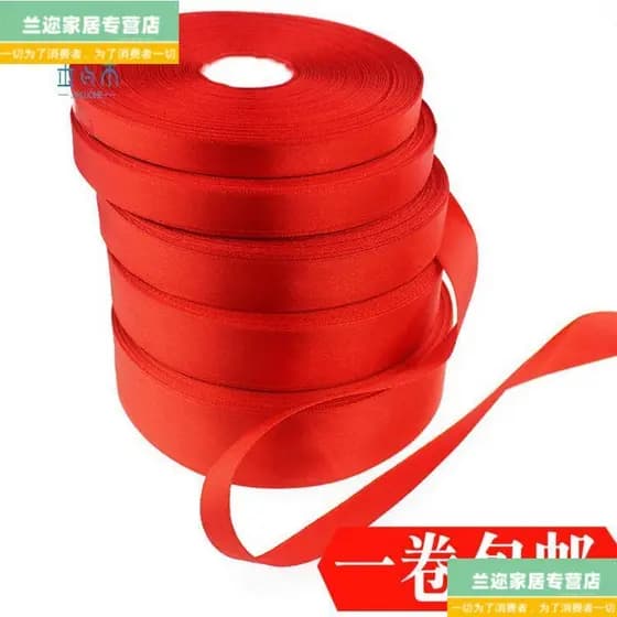 Dia das crianças festivo grande fita vermelha dança cabeça vermelha corda fita laço de cabelo vermelho fita pronto estoq