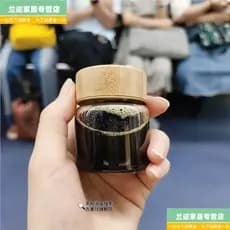 Sub-engarrafamento líquido de café portátil Mini pequena garrafa de vidro transparente com tampa estoque concentrado líq