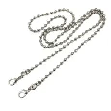 Estoque pronto novo estilo redondo grânulo corrente bolsa feminina alça de ombro diy bolsa feminina Diagonal ferragem pr