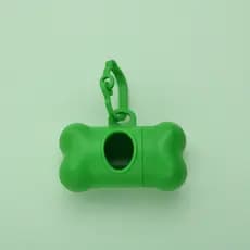 Novo estilo Pet cocô escolhendo saco dispensador fosco forma osso cocô dispositivo de colheita ao ar livre andando cão l
