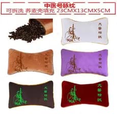 Grande trigo sarraceno tradicional chinês medicina número pulso travesseiro pulso travesseiro capa viva removível laváve