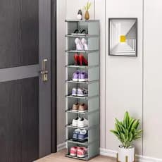 Rack de sapato simples Multi-camada porta casa espaço-economia rack econômico Anti-poeira armazenamento sapato armário p