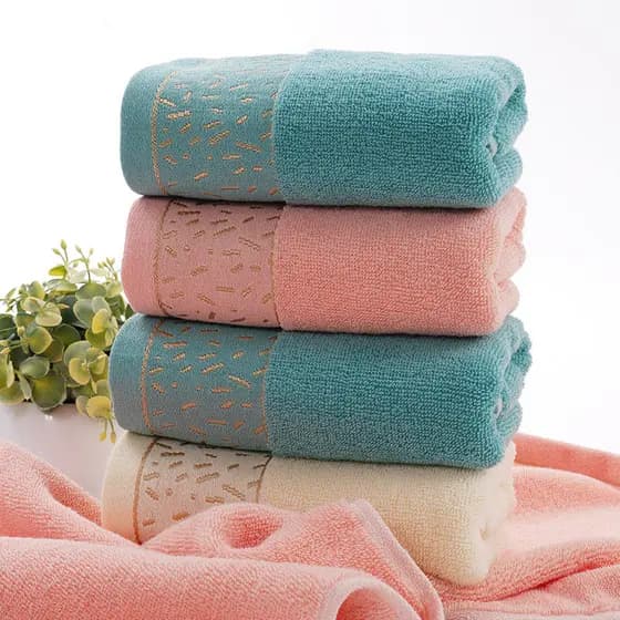 Gaoyang toalha de algodão para lavagem facial, absorve água, poliéster doméstico, algodão, tenda de algodão, lembranças 