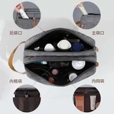Armazenamento de armazenamento pequeno saco esportes portátil lona saco de higiene pessoal bolsa à prova dwaterproof águ