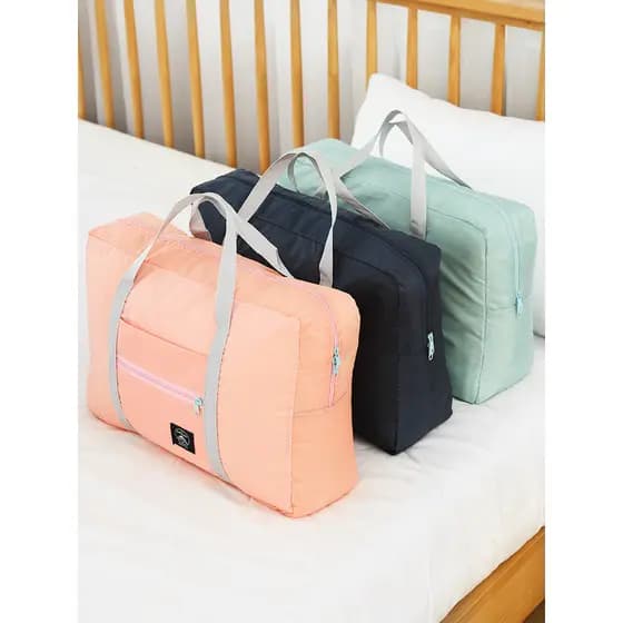 Saco de viagem feminino saco de bagagem caixa de senha saco de armazenamento em movimento espera saco de viagem portátil