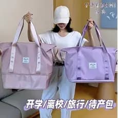 Bolsa de viagem feminina portátil de curta distância Super grande capacidade bolsa de ginástica leve esperando por viage