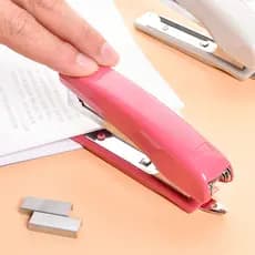 T Grampeador para economia de trabalho Material de escritório Grampeador de papelaria Mini grampeador No. 10 grampeadore