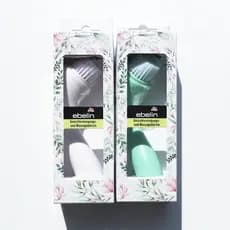 Europeu único escova de limpeza escova de limpeza cerdas macias espuma Silicone limpeza removedor de maquiagem Unisex pe