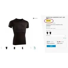 Europeu único de secagem rápida respirável Wicking treinamento de manga curta collants roupas de Fitness roupas de compr