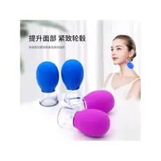 Copo de caminhada facial Silicone copo de caminhada facial levantamento endurecimento rosto cheio beleza raspagem genuín