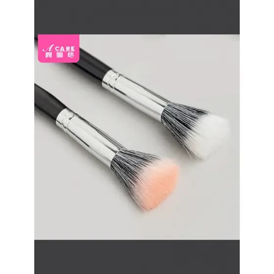 Pincel de cor de ponto AB1pq801-Grande pincel de Blush iluminador contorno pó solto portátil pincel de maquiagem correti
