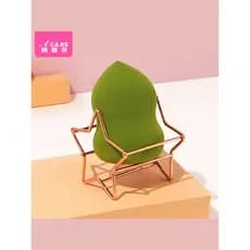Rack de armazenamento/beleza ovo BC1sq801-Puff suporte maquiagem ovo rack estilo estrela oco