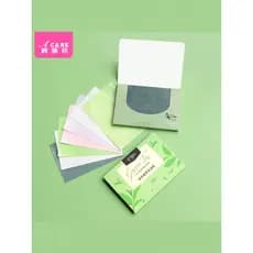 <Papel absorvente de óleo A1pq801-Fácil de usar tecido facial portátil tecido facial masculino desengordurante F