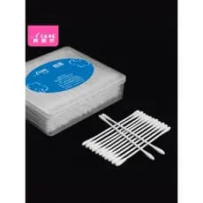 Cotonetes/bebê AA1sq801-Carretel de papel Cotonetes infantis Bebê Carretel fino Cotonetes de algodão de ponta dupla Esca