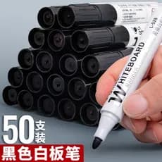 Caneta apagável para quadro branco Caneta para quadro negro de grande capacidade Caneta marcadora de cabeça grande à bas