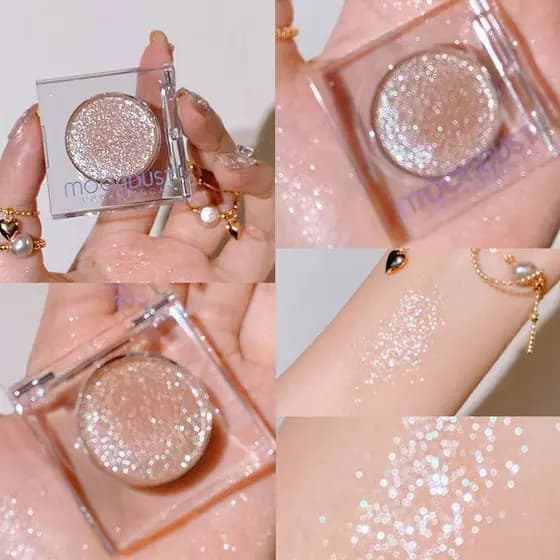 Alternativa Niu Langping!Galaxy quebrado diamante Strobe sombra brilhando Super piscando perolado polarizado pode ser us