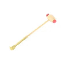 Semicírculo martelo de bambu multifuncional massageador Smiley rosto massagem volta martelo anel martelo área visão vend