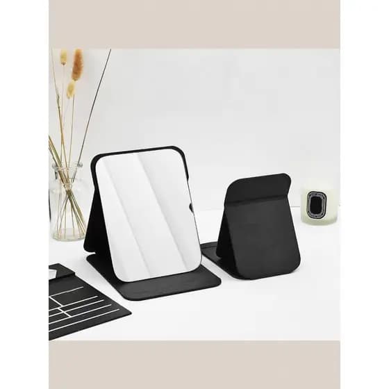 Espelho T/dobrável/desktop A1pq801-dobrável portátil espelho de maquiagem dormitório espelho de vestir masculino feminin