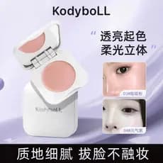 Kakashow creme de alto brilho fosco monocromático molhado seco Natural brilho fixação maquiagem alto brilho Blush contor