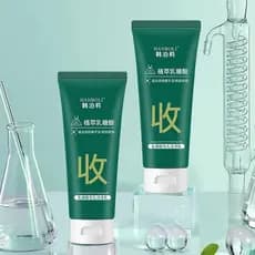 Ácido lático poros limpeza leite limpador Facial encolher poros limpeza profunda controle de óleo limpador masculino fem