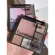 Paleta de sombras cinza legal rosa gradiente Blush integrado paleta multifuncional 2023 novo estilo diário Commuter fosc