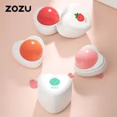 ZOZU sabor de frutas bálsamo labial hidratante hidratante labial pequeno portátil pequeno pudim batom meninos meninas