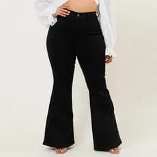 100kg Plus Size feminino preto queimado Jeans alongado alto elástico mais magro olhar elegante magro-ajuste leve