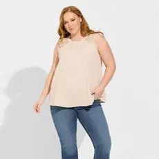 100kg tamanho grande gordura renda francesa Chiffon sem mangas topo feminino verão solto mais magro olhar elegante Base