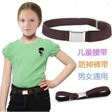 Preguiçoso novo estilo elástico elástico elástico de borracha cinto infantil All-Match calças Anti-queda jardim de infân