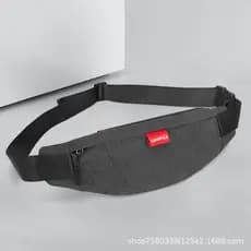 Moda na moda saco de cintura das mulheres dos homens Casual saco do mensageiro esportes ao ar livre Commuter saco de pei