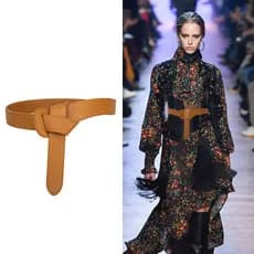 Versão coreana moda simples casaco cinto atado senhoras decorativo blusão cinto feminino atado cinto feminino combinando