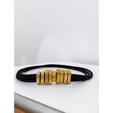 Metal Caterpillar cinto feminino estilo na moda único cintura corrente decoração terno jaqueta cinto exterior jogo legal