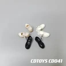 Pronto estoque cdtoys CD041 1/12 feminino soldado corpo estudante sapatos estudante menina JK sapatos de couro modelo