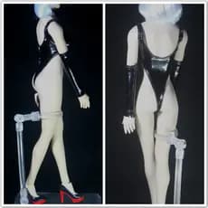 Estoque pronto 1/6 roupas de soldado feminino Neil 2B Miss Sister Fan maiô adequado para corpo emborrachado