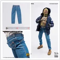 Tianyimei TYM058 Soldado Jeans Masculino Pronto Estoque