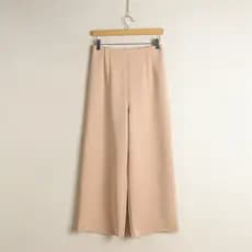Calças de perna larga com camada de ar femininas primavera outono novo estilo início do inverno cintura alta Commuter es
