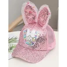 Chapéu infantil de verão versão coreana meninas boné de pico malha All-Match moda boné de beisebol meninas na moda chapé