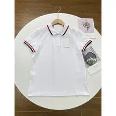 Camisa polo I4 ~ jogando polo 25 verão novo estilo camisa de manga curta pulôver camiseta feminina cor contrastante All-