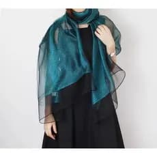Senhoras xale amoreira seda lenço de seda Organza duplo brilhante seda cor sólida elegante estilo mãe cachecol