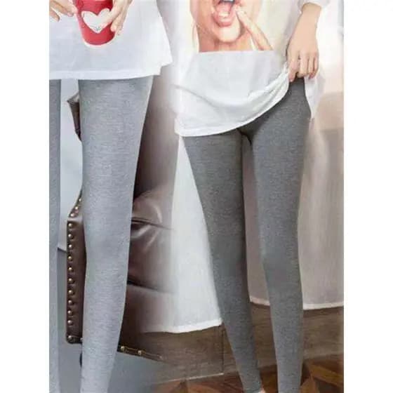 Verão novo estilo Modal Leggings estilo fino alto magro-ajuste mais magro olhar All-match exterior Wear tamanho grande g