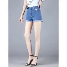 Lixin Desconto Feminino Duas Marcas de Três Linhas Série CC Retirada Armário Moda Slim-fit All-Match Cur