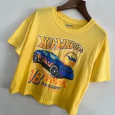 Estilo Retro americano rodas quentes corrida camiseta algodão estilo curto estilo sem cintura solto Casual All-Match man