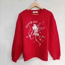 Comércio exterior pedido Original outono inverno novo estilo senhoras em torno do pescoço manga longa solta Casual moda