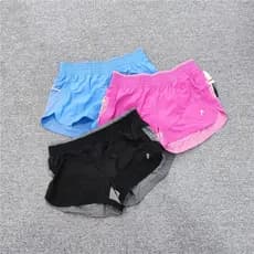 Comércio exterior Original único de secagem rápida respirável correndo Shorts esportivos feminino verão estilo fino Fitn