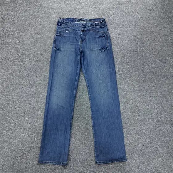 França M's masculino plissado fosco branco angustiado mais magro olhar calças retas Retro gato bigode calças bordado Den