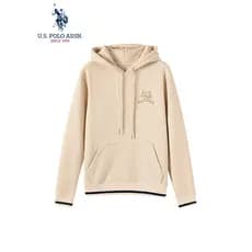 Uspoloassn American Poloassn Association Outono Inverno Masculino Lã-Velo Quente Moletom Com Capuz Engrossado Pulôver Ja