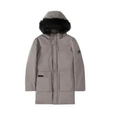 Uspoloassn American Poloassn Association Inverno Homens Cinza Pato Gola Com Capuz Jaqueta