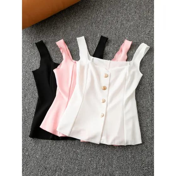 Primavera outono comércio exterior versão coreana novo estilo moda simples All-Match temperamento quatro botões Cardigan