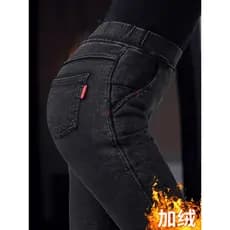 Leggings de tamanho grande feminino roupa exterior primavera outono mais veludo gordura mm engrossado outono inverno mag